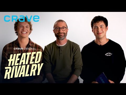 Q&A w/ Hudson Williams, Connor Storrie and Jacob Tierney | Heated Rivalry (Crave Original)