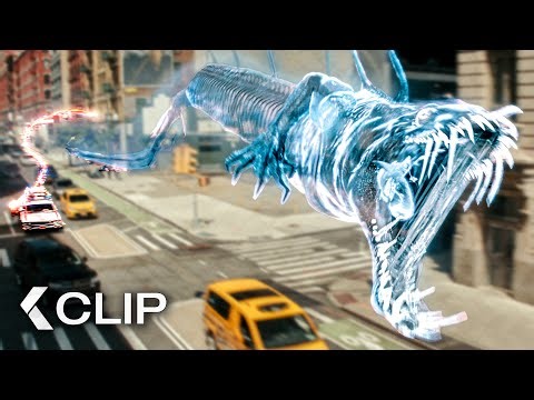 Chasing the Sewer Dragon Scene - GHOSTBUSTERS: FROZEN EMPIRE (2024)