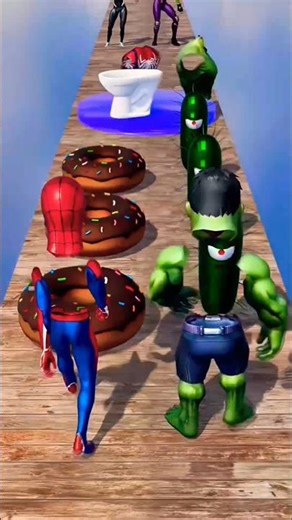 GTA V New Build a Queen Run Spider-man vs Hulk Funny Epic Challenge! #spiderman​ #hulk #viralshorts