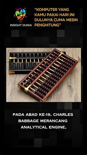 “Komputer yang kamu pakai hari ini… dulunya cuma mesin penghitung!”