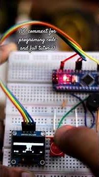 Shooting Game on Arduino Nano with OLED display #arduino #robotics #diy