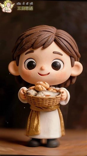【聖經故事】五饼二鱼Five loaves and two fish #storie #bible #biblestories