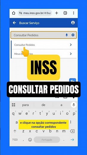 INSS: Como Consultar Pedido Em Análise/Concluído/Cancelado/Cumprido #inss #insshoje #inssdigital