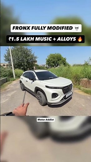 Fronx 2025 Modified 💀 ₹1.5 Lakh Spent on Music & Alloys 🔥 | Full Setup Review 😳