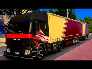 ETS 2: IVECO Long Trailer Gameplay | Euro Truck Simulator 2