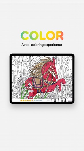 No matter your age, Tayasui Color brings out the child in everyone. Discover joy and relaxation, whether you're at home, outdoors, or taking a quick break. Just draw, and you'll magically become an artist with our powerful tools. Available for iPhone and iPad on the App Store. #tayasuicolor #creative #creativity #artdesign #arttherapy #creativeapp #relaxation #designer #illustrator #digitalart #ipadart #graphicart #illustration #sketches #design #appstore #coloring #colouring #colors #watercolor