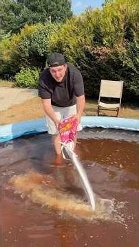 JE FAIS UNE BOISSON DANS MA PISCINE