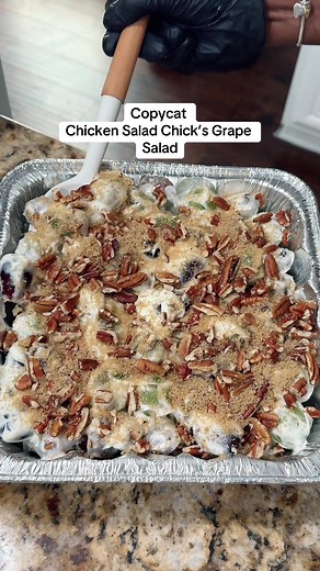 Delicious Copycat Chicken Salad Chick Grape Salad Recipe