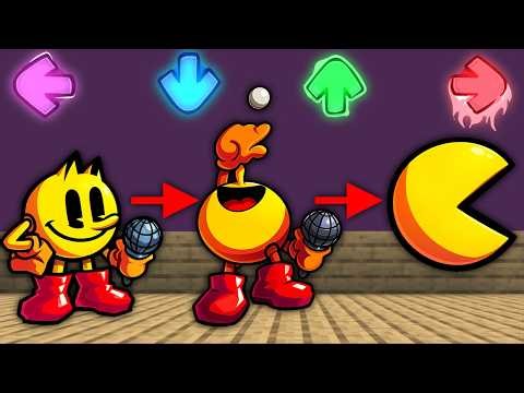 PAC-MAN | FNF Character Test | Gameplay VS My Playground