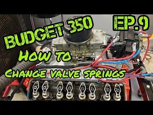 BUDGET 350 Chevy - How to change valve springs - Episode 9