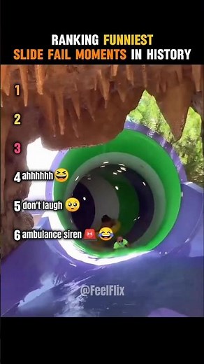 Ranking funniest slide fail moments in history #ranking