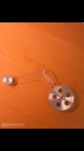 physicsfun on Instagram: "Thermobile: Nitinol wire loop heat engine- the memory wire forcibly straightens out when heated (contact with heat conducting smaller wheel) causing the wheels to spin and providing mechanical kinetic energy from a cup of warm tea water. Nitinol wire is a special alloy of nickel and titanium that can be trained to a specific shape at high temperature- bend it up at room temperature and it will snap back into shape when exposed to moderate heat such as hot water. This re