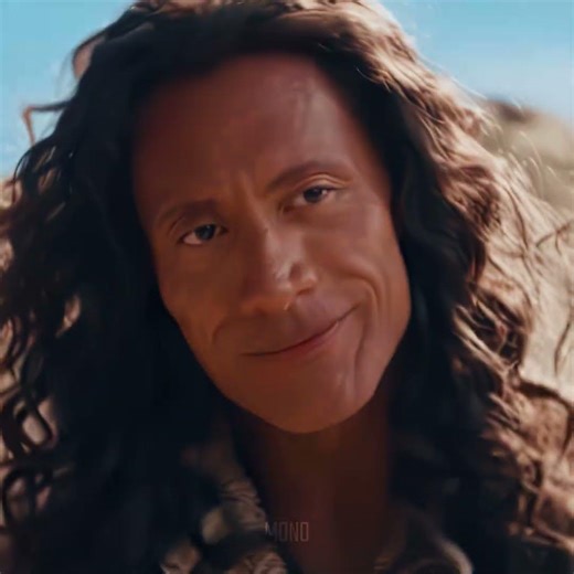 The Rock with hair looks so funny 🤣🤣 #maui #mauiedit #moana #moanaedit #disney #edit #movie