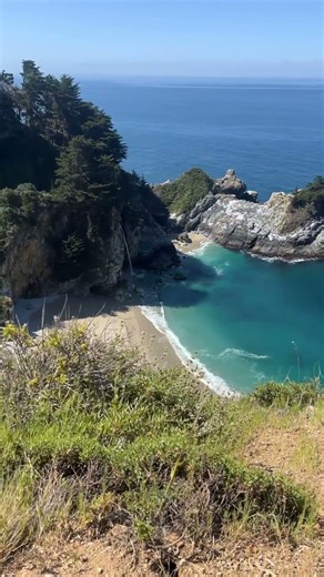 McWay Falls, located in Julia Pfeiffer Burns State Park, Big Sur coastline in California