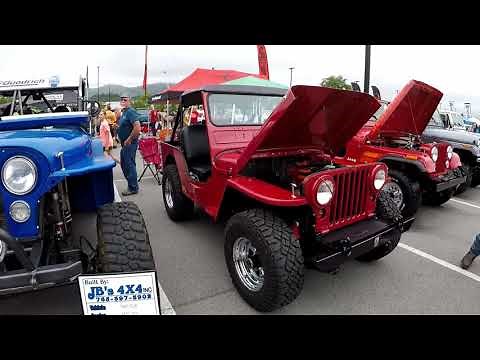 Jeep CJs at Jeep Invasion 2019