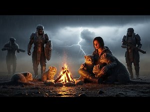 He Got Lost With Predator Cubs in a Storm — Elite Guard Found a Campfire and a Home