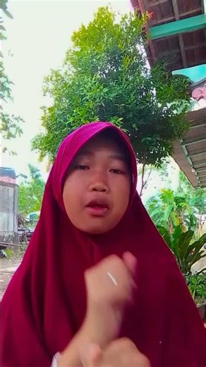 sebelum berangkat sekolah buat trend sond horek dulu