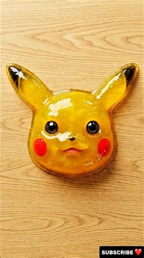 Pikachu Face Slime Gets Crushed 😱This Is Too Satisfying 😳🔥#pikachu #pokemon #cbum