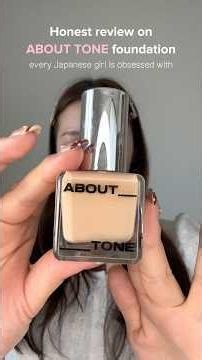 About Tone foundation honest review 🫪💦 #foundation #kbeauty #abouttone #liquidfoundation