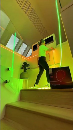 She had her room missing one thing… Philips Hue OmniGlow Lightstrip.