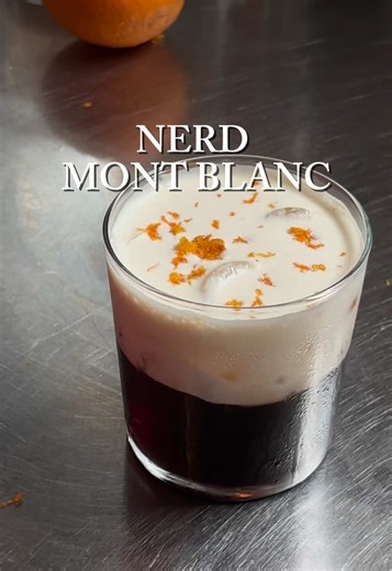 Introducting our best seller Nerd Mont Blanc✨ 📍Nerd Laboratory Jl. Sukabumi No.20 Gedung 11 #coffeeshopbandung #bandung #