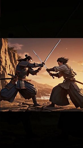 Samurai Duel at Sunset | Epic Bushido Battle | AI Cinematic 4K Fight