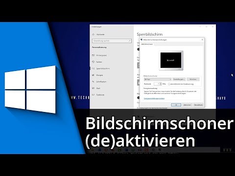 Bildschirmschoner in Windows 10 aktivieren / deaktivieren ✅ Tutorial