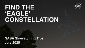 Venus, Mars, Jupiter, Saturn — and a soaring stellar eagle! Our "What's Up" series breaks down what you might see in the night sky this July: https://go.nasa.gov/4ezRDpZ | NASA - National Aeronautics and Space Administration
