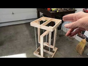 Tensegrity Table From Wood