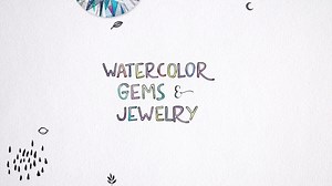 41K views · 537 reactions | Love watercoloring but want to dive into some more advanced techniques? Visit skl.sh/watercolor17 for Ana Victoria Calderón's brand new class, "Watercolor Gems & Jewelry." This intermediate class concentrates heavily on transparencies, layering, and adding extra shine using white ink or acrylic paint. | Skillshare | Facebook