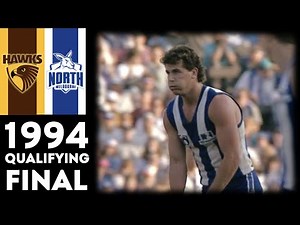 1994 AFL Qualifying Final - North Melbourne Vs Hawthorn (Extended Highlights)