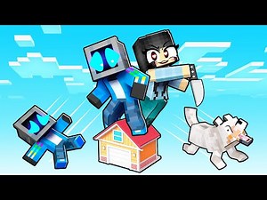 Forced into a FAMILY on ONE HOUSE in Minecraft!