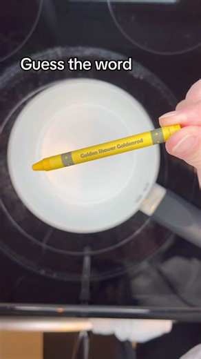 Melted Dandelion Crayons | Crayon Melting Process