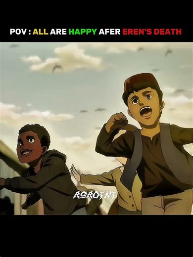 mikasa still cry for eren 😔 #aot #eren #shortsfeed #shorts #trending #titan