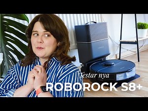 Roborock S8+ 😍 Riktigt smart robotdammsugare! (reklamsamarbete med Roborock)
