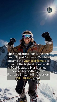 A 12 year old climbed all 50 state highpoints, but can you name the state with the lowest highpoint? #history #survival | Histora