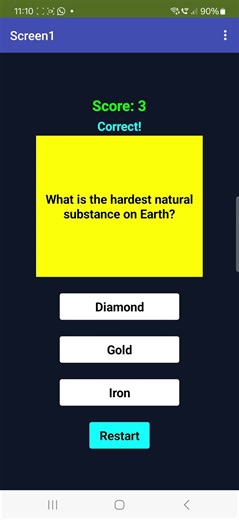 Build a Dynamic Quiz App with NO CODING! MIT App Inventor Tutorial #shorts #mitappinventor #nocoding