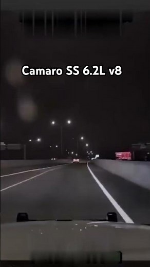 Camaro SS 6.2L vs Police