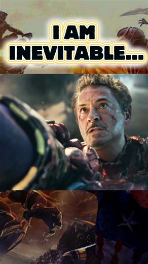 I am inevitable.” … snap … nothing... #endgame #marvel #avengers #ironman #thanos #mcu