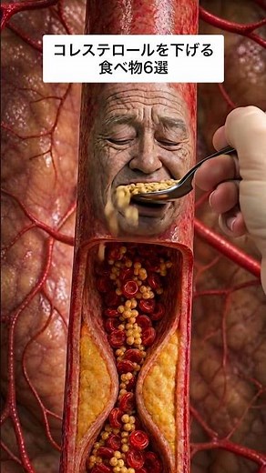 コレステロール値を下げる食べ物6選