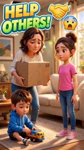 Kids Learn Helping Others 🤝 | Hazel & Jack Story