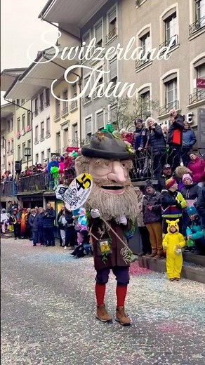 🎭 Thun Carnival – Switzerland’s Winter Magic
