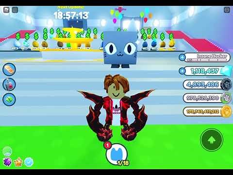 Redeeming huge cat code! (Pet Simulator X Roblox)