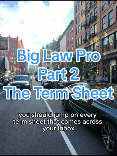 Mastering Term Sheets: Essential Advice for Junior Associates