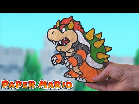 Making Bowser From Paper Mario Using Polymer Clay (Clay Tutorial)