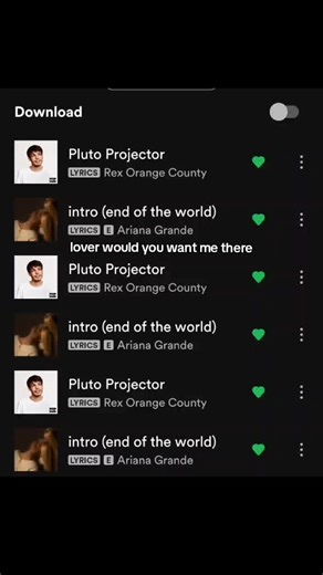 intro x Pluto Projector #arianagrande #rexorangecounty #spotify #fyp