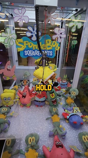 Winning Spongebob for a random kid 🙌#clawmachine #arcadegames #clawgame #win #games #arcade #cranegame #clawmachinewins #reels #reelsfb #reelsviral #spongebob #spongebobsquarepants | Arcade Matt