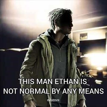 Ethan Winters is NOT normal, stop calling him that. #residentevil #ethanwinters