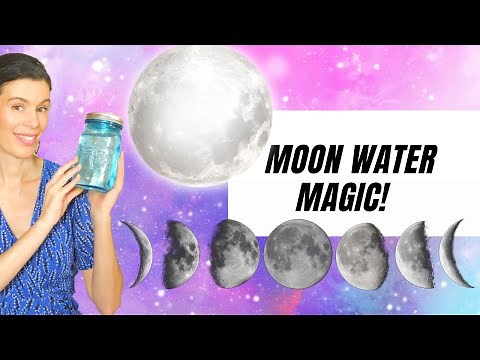 How To Make Moon Water & Use It To Supercharge Your Home Energy!