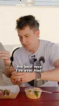 Two Brits try Michelin Taco Food Truck!